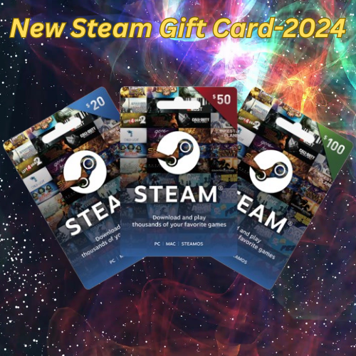 New Steam Gift Card -2024