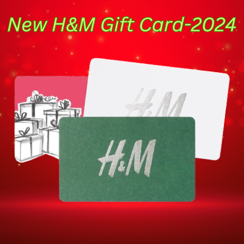New H&M Gift Card -2024