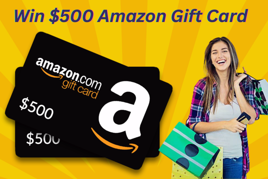 Win $500 Amazon Gift Card!